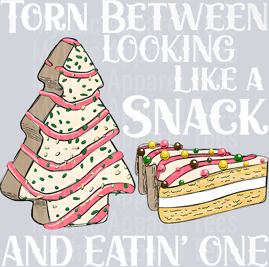 Funny Christmas Tree Cake Torn Between Looking Like a Snack Premium