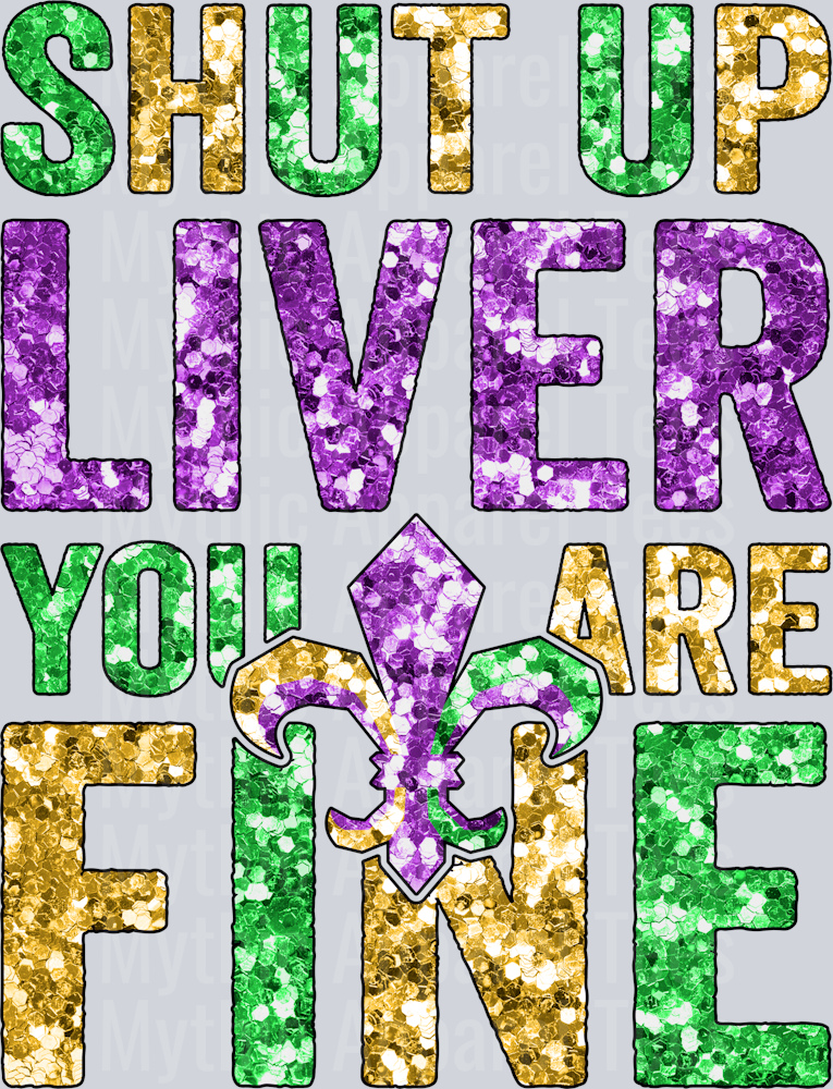 AZ729 Mardi Gras Rhinestone