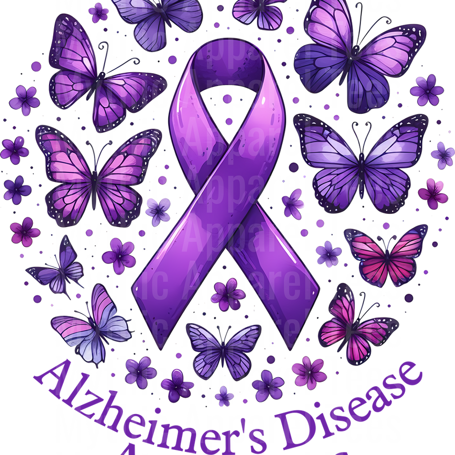 Alzheimer's Awareness DTF Transfer