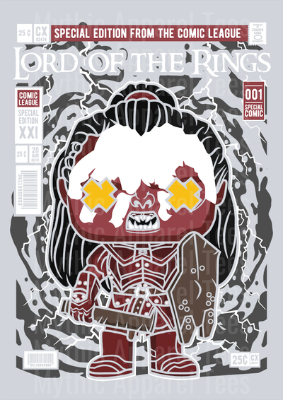 Lurtz Comic Book Cover STYLE DTF Pop Culture Transfers
