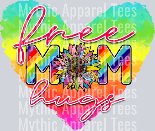 free mom hugs LGBTQ+ Transfer