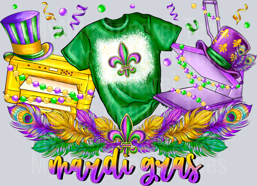 Crafting Mardi Gras