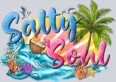 Salty Soul Drinking Summer Beach