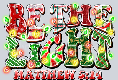 Be The Light Matthew Religious Christmas