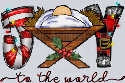 Joy To The World Baby Jesus Christmas