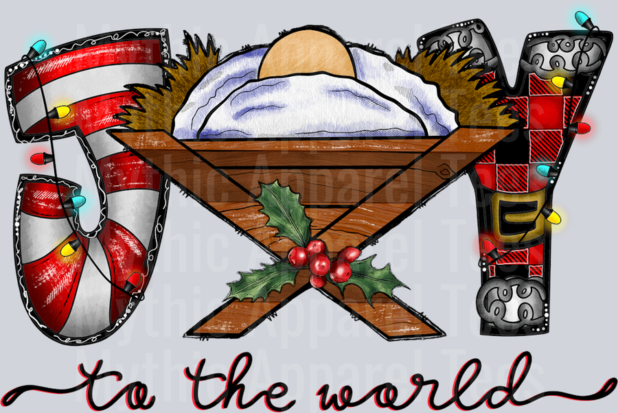 Joy To The World Baby Jesus Christmas