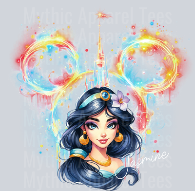 Jasmine Disney Castle Disney Princess