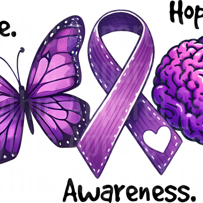 Alzheimer's Awareness DTF Transfer