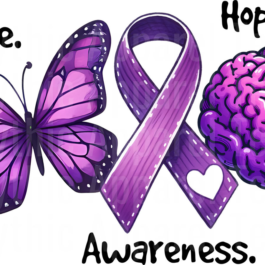 Alzheimer's Awareness DTF Transfer