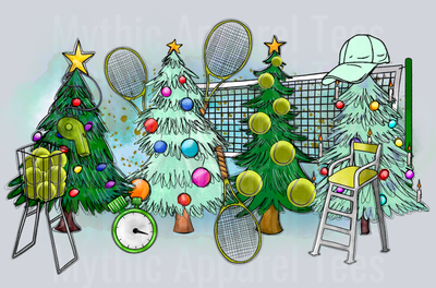 ChristmasTreeTennis