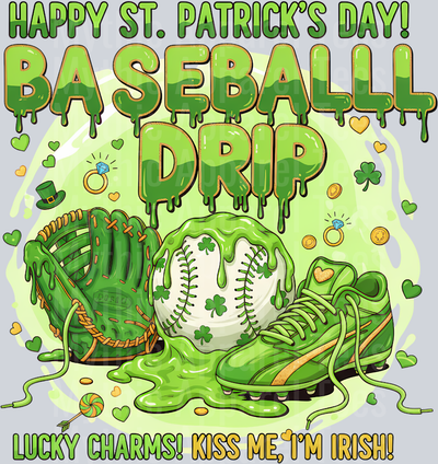 St Patricks Day Baseball