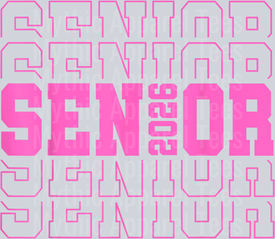 Senior 2026 Class Of 2026 Boys Girls Matching Graduation T-Shirt