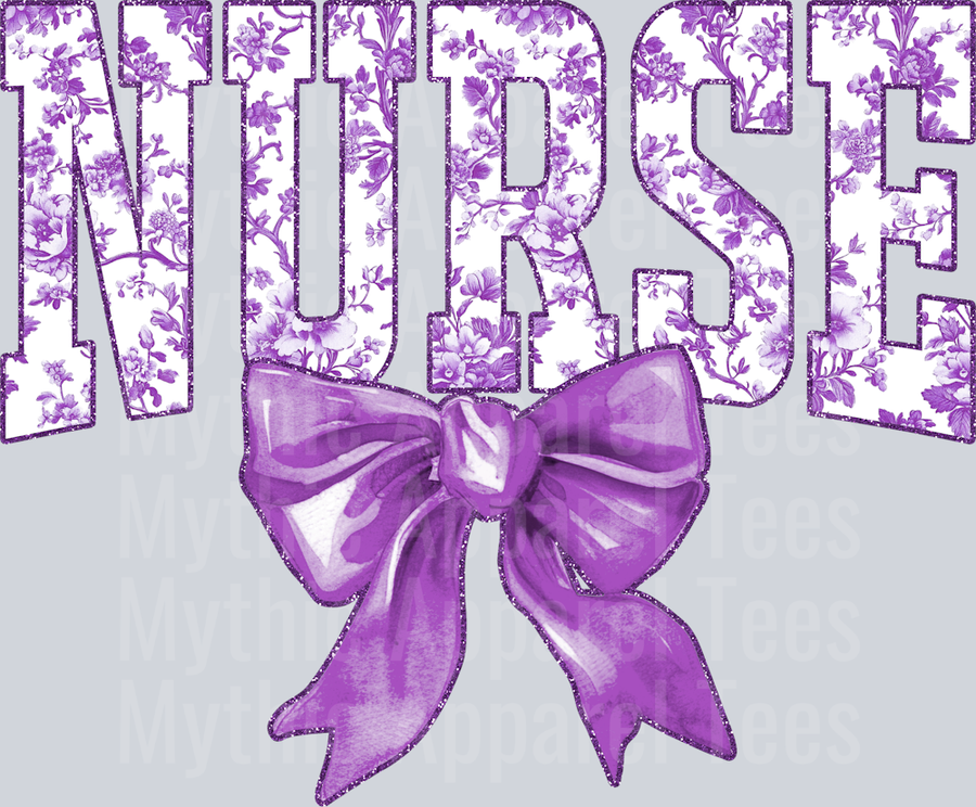 Lavender Toile Nurse