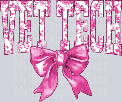 Light Pink Vet Tech