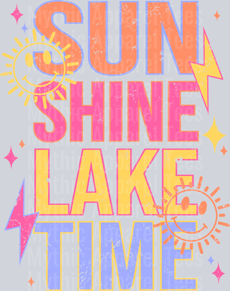 Sunshine lake time distressed