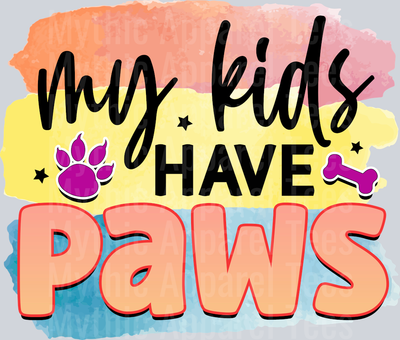 Rms0091-23 my kids have paws