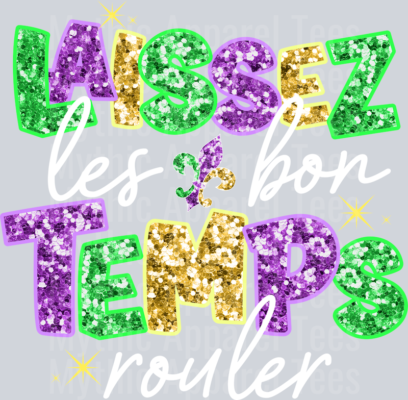 AZ725 Mardi Gras Rhinestone