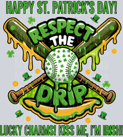 St Patricks Day Baseball