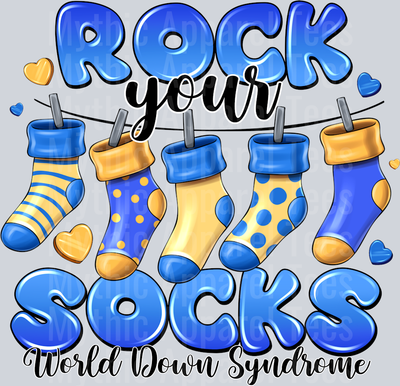 Rock Your Socks down Syndrome Awareness