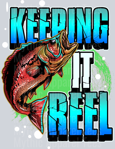 2. KEEPING IT REEL DTF Fishing Transfers