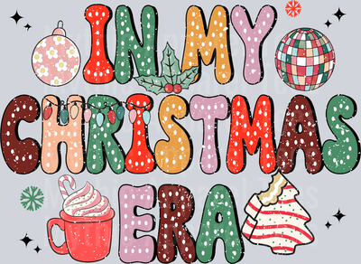 IN MY CHRISTMAS ERA DISTRESSED