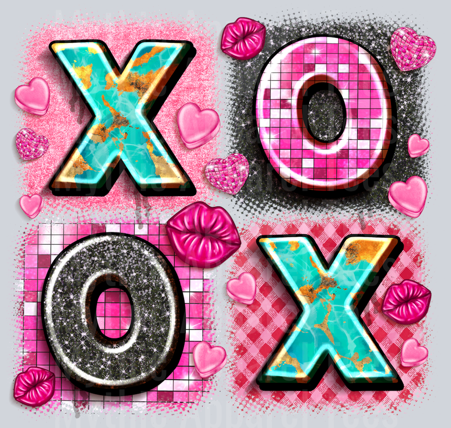 Xoxo Valentines Day Western
