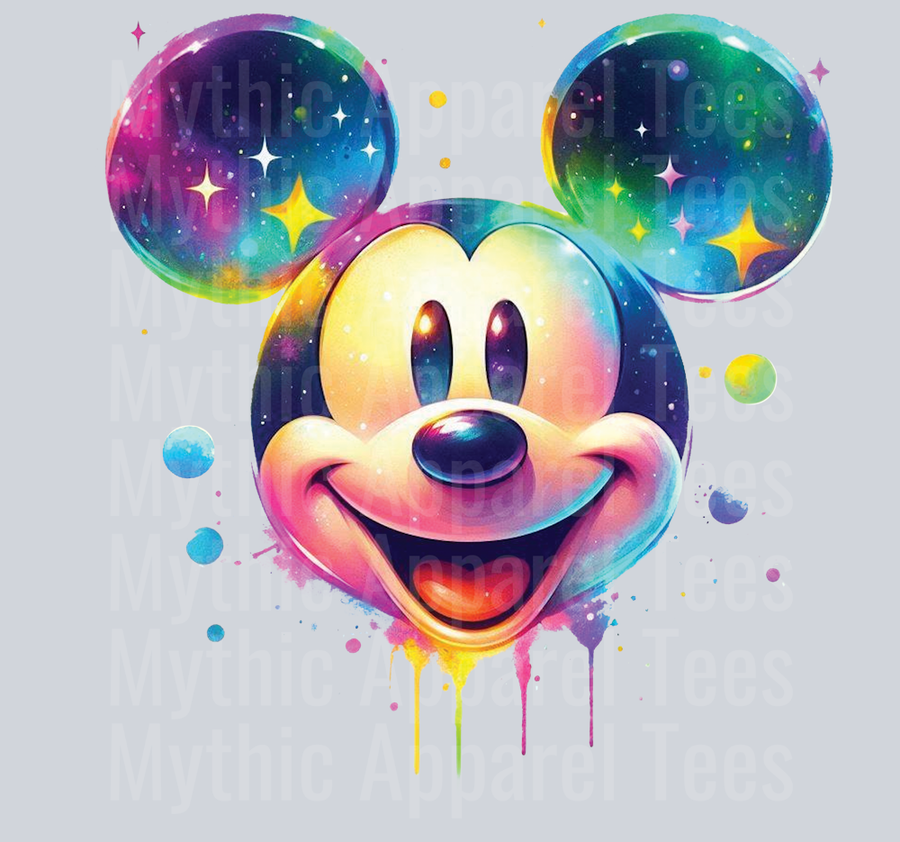 Mickey Mouse 4 Disney Colorful Pop Art Pop Culture Cosmic style