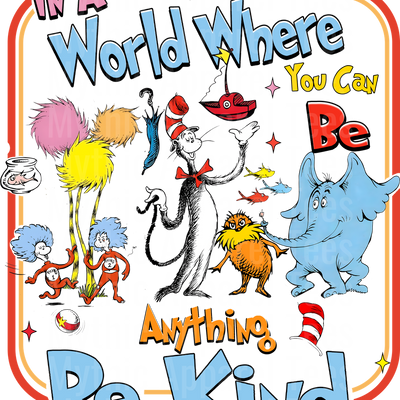 Dr Suess DTF Transfer