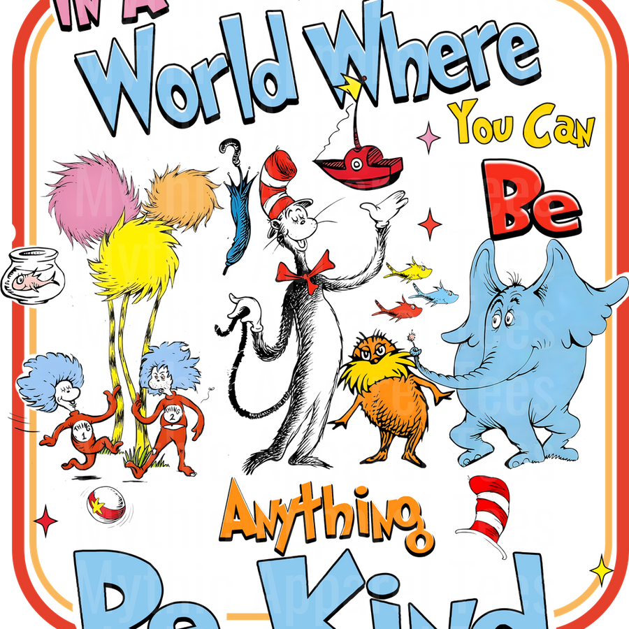 Dr Suess DTF Transfer