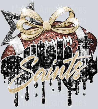 AZ1381 NFL Football New Orleans Saints