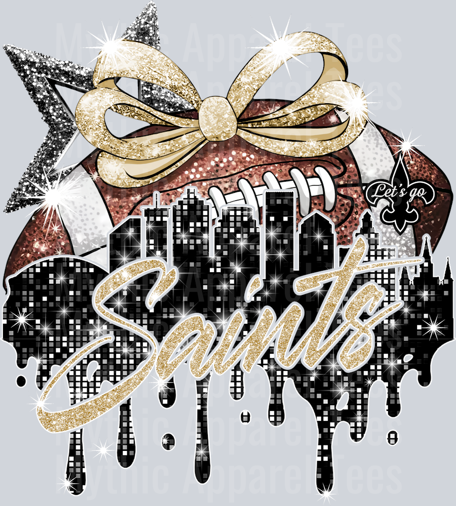 AZ1381 NFL Football New Orleans Saints