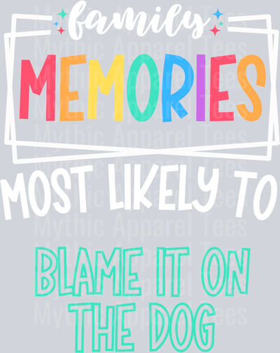 blame it on dog