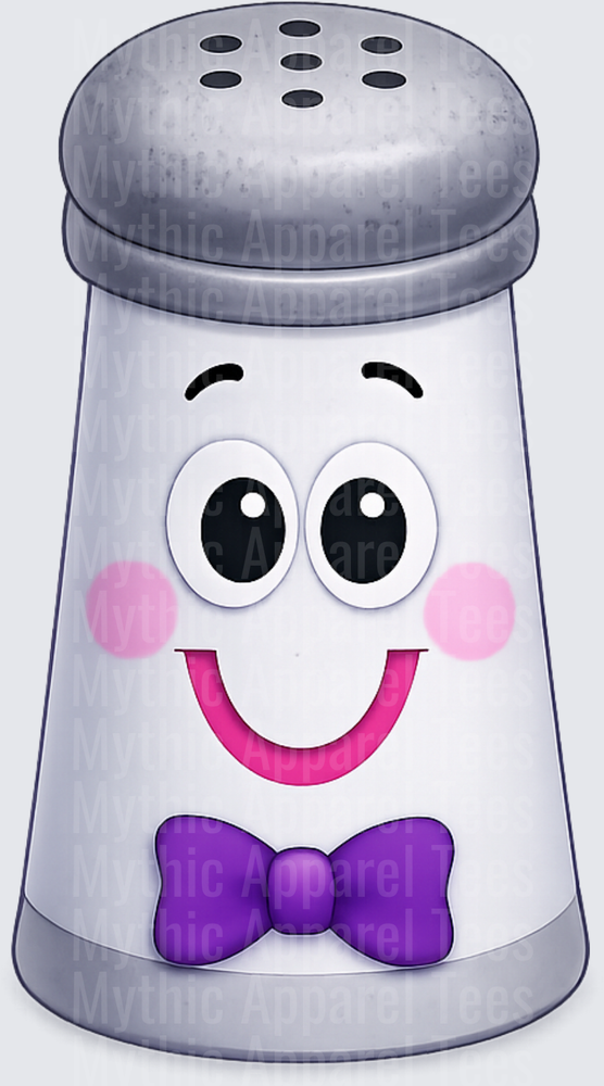 Blues Clues Shaker Salt Character Cute Bow Tie Smiling Face
