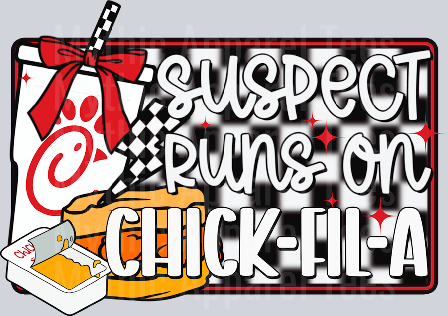 Suspect runs on Chick-Fil-A DTF Suspect Transfers