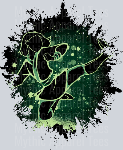 Mulan Disney Princess 2 Dark Silhouette Color Splash Crystal Ball Vision