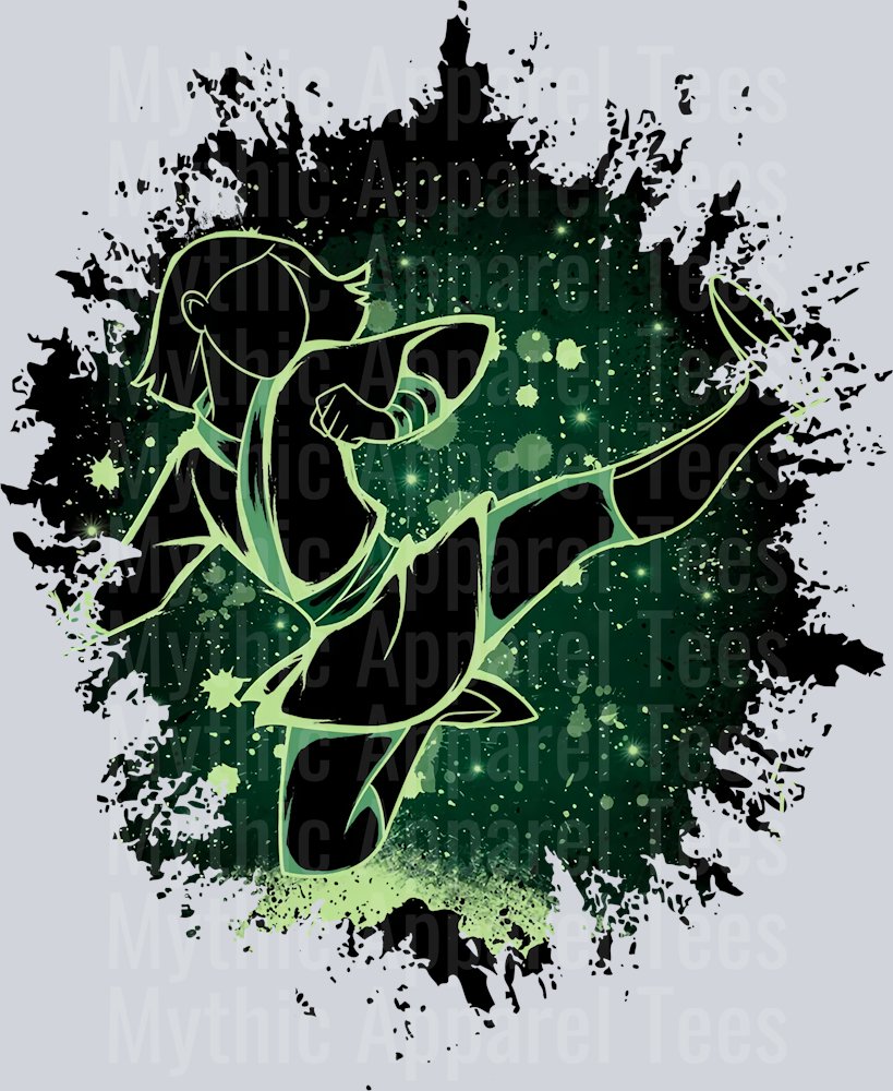 Mulan Disney Princess 2 Dark Silhouette Color Splash Crystal Ball Vision