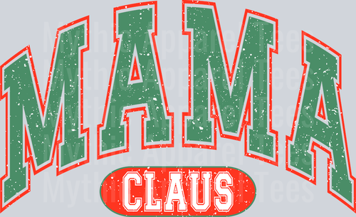 MAMA CLAUS 1 DISTRESSED