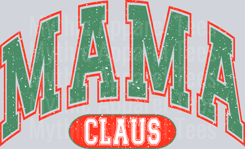 MAMA CLAUS 1 DISTRESSED