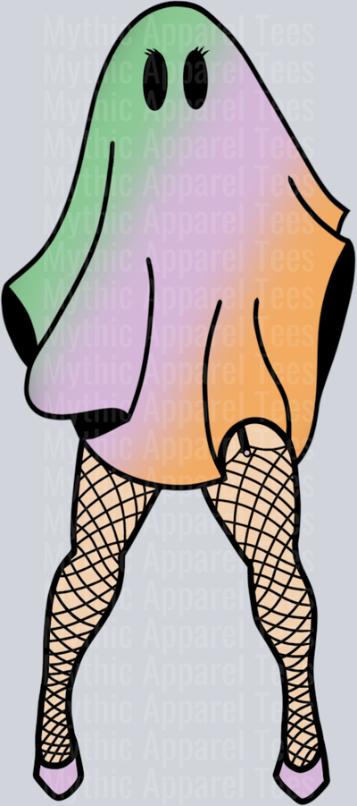 Bull Sheet Girl With Fish Net Halloween Multicolor