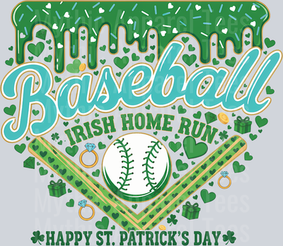 St Patricks Day Baseball