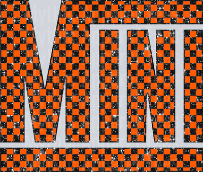 Sequin Checkered Mini
