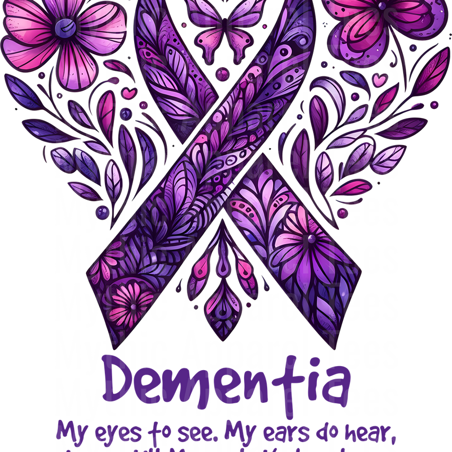 Alzheimer's Awareness DTF Transfer