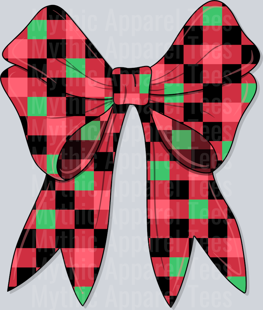 Bow_1_Red_Green_Black