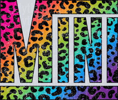Rainbow Leopard Mini