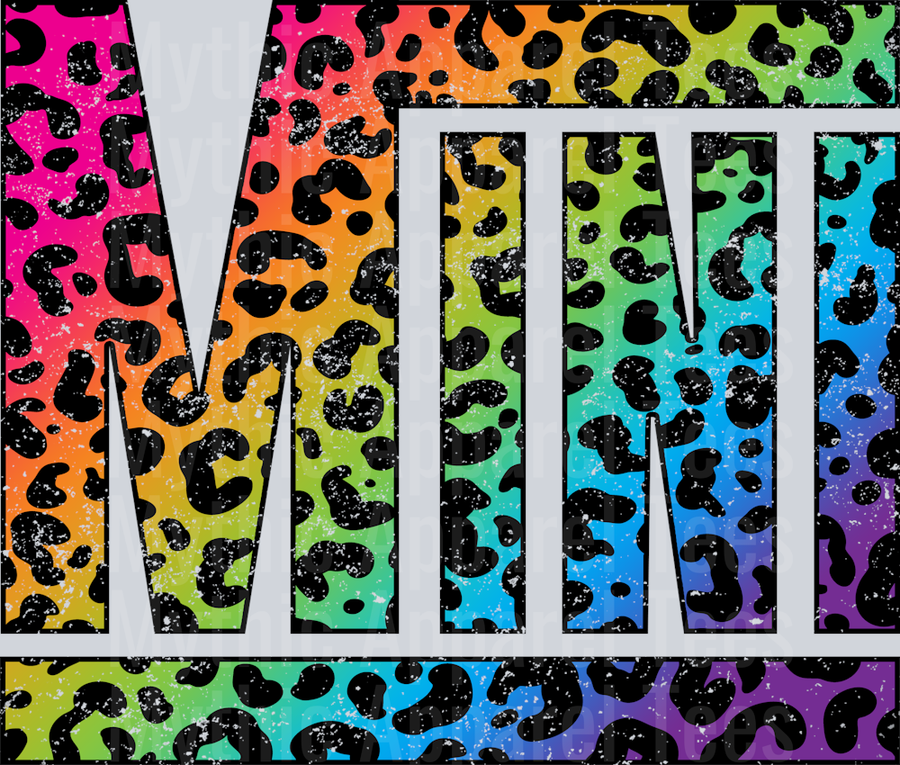 Rainbow Leopard Mini