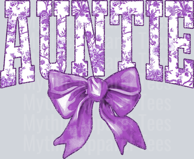 Lavender Toile Auntie