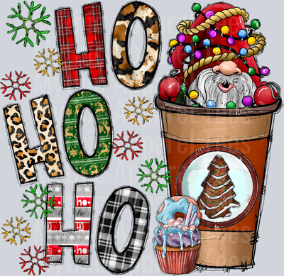 Ho Ho Ho Coffee Gnome Western