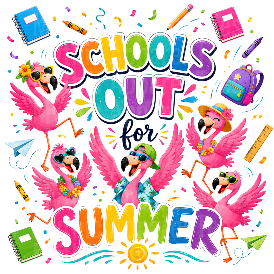 Flamingos School's Out for Summer Dancing Celebration