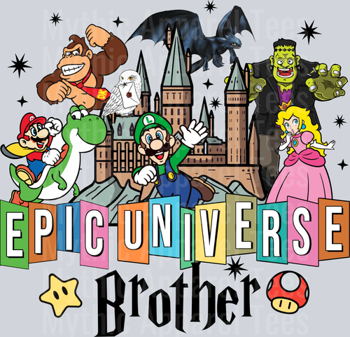 epic universe brother DTF Epic Park Transfers