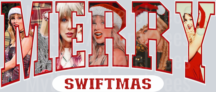 Swiftmas merry Taylor Swift DTF Christmas Transfers